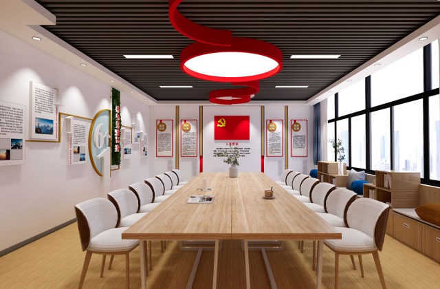 宜賓中院青年黨員政治建設(shè)基地組織活動中心設(shè)計